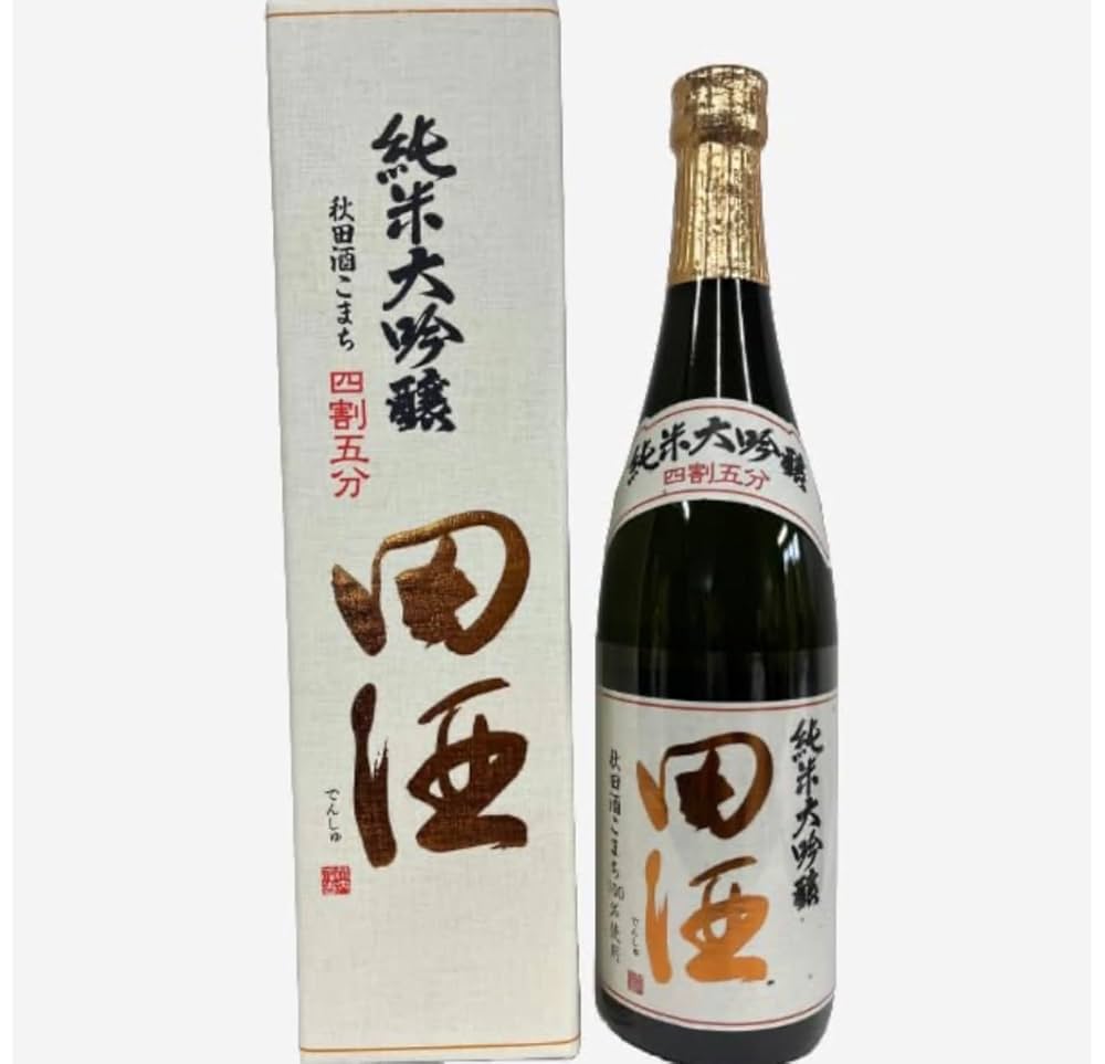 Amazon.co.jp: 田酒 純米大吟醸 四割五分 秋田酒こまち 720ml